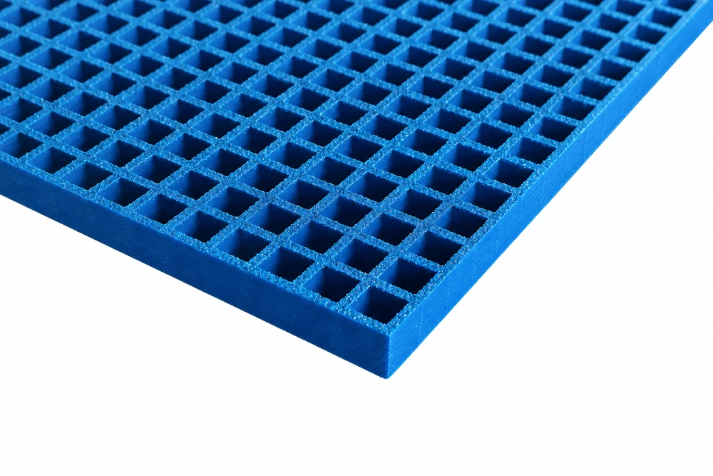 Parrillas de piso gittergrate azul